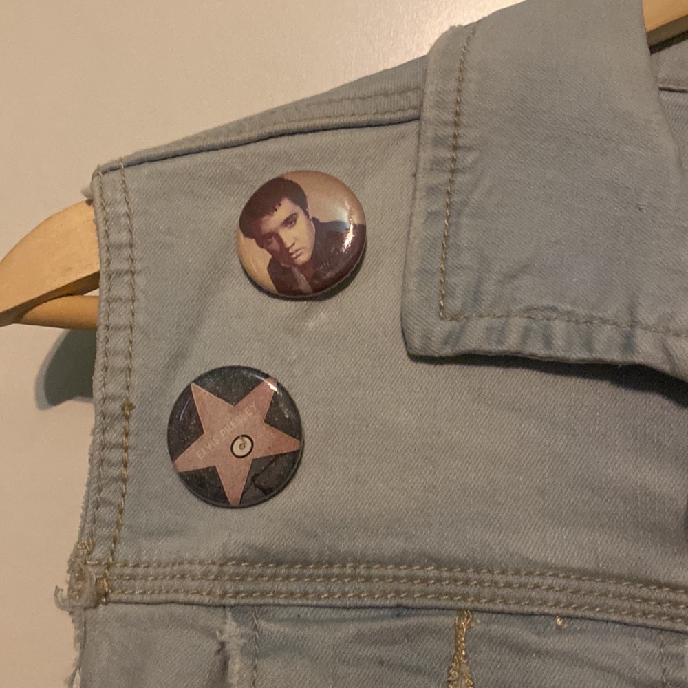 Elvis Presley DollHouse Denim Vest - Picture 4 of 7